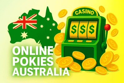 Australian online pokies banner